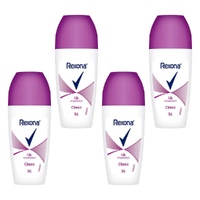 Rexona Antiperspirant Roll On Deodorant Classic 50mL Pack of 4