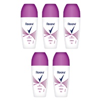 Rexona Antiperspirant Roll On Deodorant Classic 50mL Pack of 5