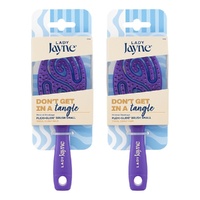 Lady Jayne Flexi-Glide Brush Purse-Sized x 3 Bundle of 2