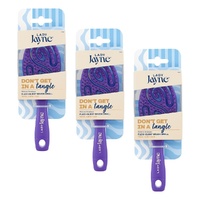 Lady Jayne Flexi-Glide Brush Purse-Sized x 3 Bundle of 3