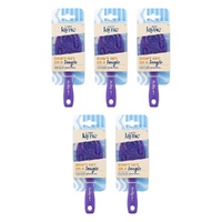 Lady Jayne Flexi-Glide Brush Purse-Sized x 3 Bundle of 5
