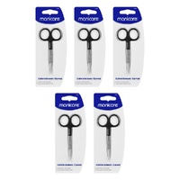 Manicare Scissors Cut CVD Stainless Steel Cuticle Scissors Pack of 5
