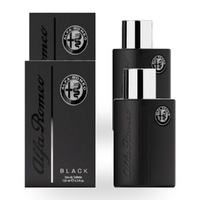 Alfa Romeo Black Eau De Toilette EDT 125ml Spray Pack of 2