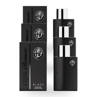 Alfa Romeo Black Eau De Toilette EDT 125ml Spray Pack of 3