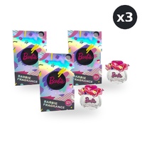 Barbie Total Hair Eau De Toilette EDT Pack of 3