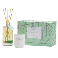 Bramble Bay Diffuser Candle Giftbox Crystal Infusion Collection Lemon Myrtle