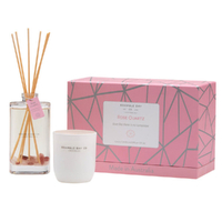 Bramble Bay Diffuser Candle Giftbox Crystal Infusion Collection Rose & Blossoms