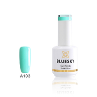 Bluesky A103 Turquoise Blue Gel Nail Polish 15ml Salon Quality Manicure