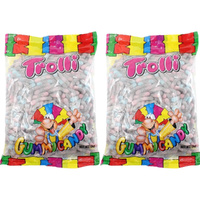 Trolli Britecrawlers Berry Edition Candy Lollies Sweets Bulk Pack 2x 2kg Value Pack