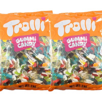 Trolli Groovy Mix Candy Lollies Sweets Bulk Pack 2x 2kg Value Pack