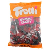 Trolli Raspberry Blackberry Candy Lollies Sweets Bulk Pack 2kg