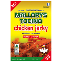 Mallorys Tocino Butter Chicken Jerky 100g