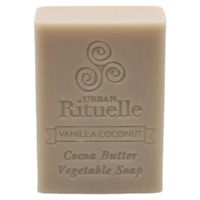 Urban Rituelle Organic Vanilla & Coconut Cocoa Butter Vegetable Soap 110gm