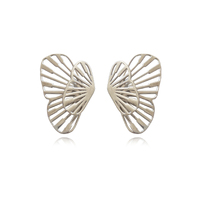 Culturesse Bellona Artsy Butterfly Earrings 