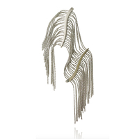 Culturesse Diorella Artsy Flow Tassel Earring (Single Piece)