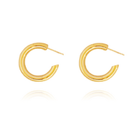 Culturesse Oria Premium Gold Hoop Earrings