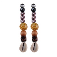 Culturesse Allyriane Earthy Glory Statement Earrings (for pierced ears)