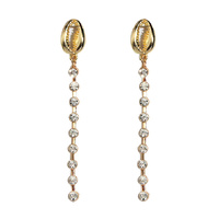 Culturesse DeDe Shell Glamour Earrings