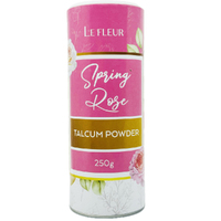 Le Fleur Spring Rose Luxury Talcum Powder 250g