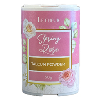 Spring Rose Luxury Talcum Powder 50g
