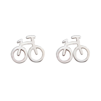 Culturesse Little Bicycle Earrings