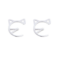 Culturesse Little Kittie Earrings