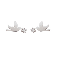 Culturesse Little Dove Artisan Earrings
