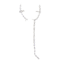 Culturesse Gia Carlo Diamante Mismatching Earrings