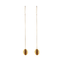 Culturesse Bijou Cross End Drop Earrings