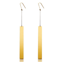 Culturesse Betsy Runway Long Drop Earrings