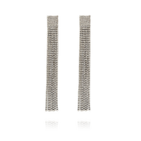 Culturesse Rilla Crystal Diamante Earrings (my ears are pierced)