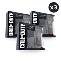 Call of Duty Tactical Bath & Body Set Body Wash 150ml Moulded Soap 65g Loofa Pack of 3