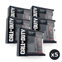 Call of Duty Tactical Bath & Body Set Body Wash 150ml Moulded Soap 65g Loofa Pack of 5