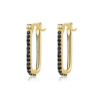 Culturesse Armelle Gold Filled Dainty Huggie Earrings