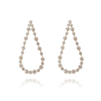 Culturesse Blake Shimmering Water Drop Earrings