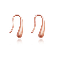 Culturesse Roxy Everyday Rose Gold Dainty Earrings