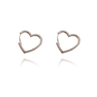 Culturesse Ayn Open Heart Earrings