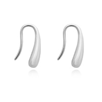 Culturesse Rae Everyday Silver Dainty Earrings