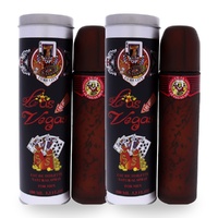 Cuba City Las Vegas Eau De Toilette EDT 100ml Spray Pack of 2