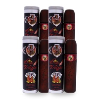 Cuba City Las Vegas Eau De Toilette EDT 100ml Spray Pack of 4