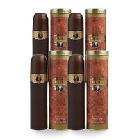 Cuba Gold Eau De Toilette EDT 100ml Spray Pack of 4