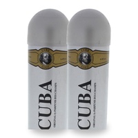 Cuba Gold Body Spray 200ml Pack of 2
