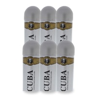 Cuba Gold Body Spray 200ml Pack of 6