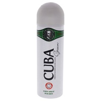 Cuba Green Body Spray 200ml