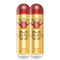 Cuba Royal Body Spray 200ml Pack of 2