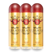 Cuba Royal Body Spray 200ml Pack of 3
