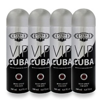 Cuba Vip Body Spray 200ml Pack of 4