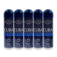 Cuba Shadow Body Spray 200ml Pack of 5