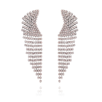 Culturesse Luciana Crystal Diamante Earrings