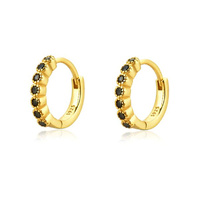 Culturesse Eos Gold Filled Dainty Hoop Earrings